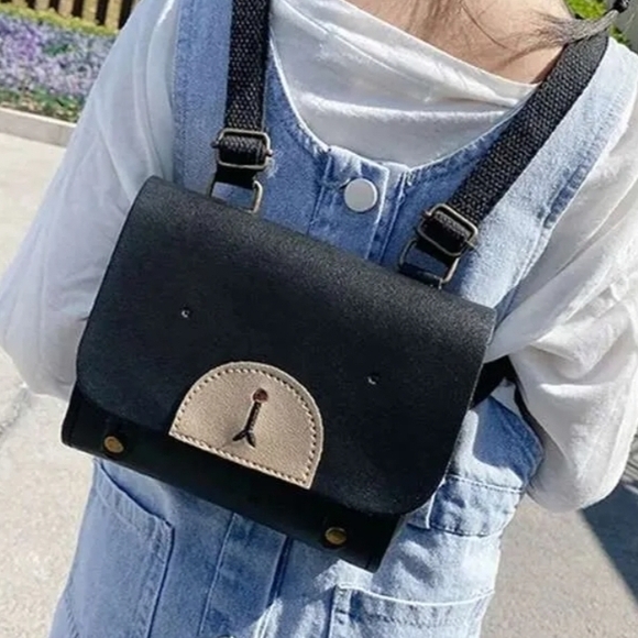 Other - Black Or Brown Crossbody Mini Bag - Toddlers